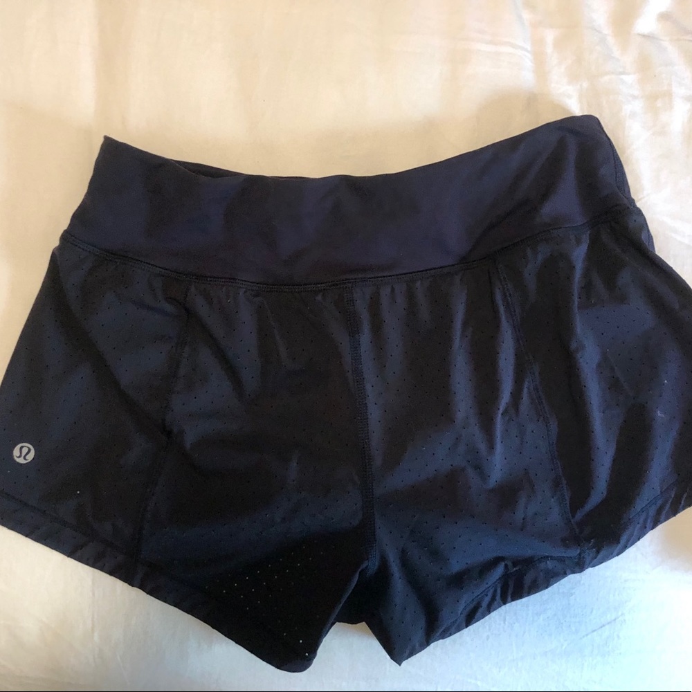 Lululemon navy blue shorts
